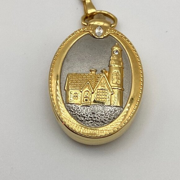 Thomas Kincade SAIL FORTH WITH HOPE Locket Watch - Picture 3 of 7